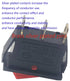 3 pin 2 Position Red Lighted Rocker Switch for Desktop Grinder,Electric Fireplaces,Neon Lamp,Household appliances,Lawn Mower,Electric Tool and Sno...