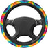 Tie Dye Steering Wheel Cover Women Car Universal Accessories Non Slip 15 Inch SUV Trucks Gifts Soft Comfortable (Neoprene)...