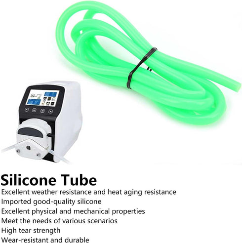 Silicone Peristaltic Pump Tube External Peristaltic Pump Extension Hose Pipe Hydraulic Equipment(3mm*5mm)...