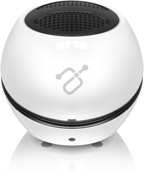 Aluratek BUMP Bluetooth Portable Wireless Indoor & Outdoor Mini Speaker with Built-in Mic (APS02F) White......