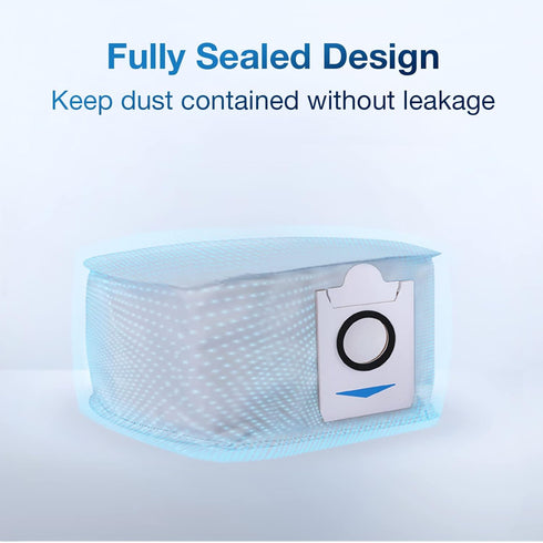 ECOVACS New Disposable Dust Bag for DEEBOT T20 Omni, X1 Omni and T10 Omni Robot Vacuum and Mop Cleaner...
