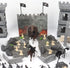 254pcs/set Medieval Castle Knights Action Figure Toy Army Playset with Toy Soldier, cavalry and arrow tower, Great for Girls and Boys(size:254PCS)...