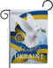 Ukrainian Decorations Home Decor Banner Room Wall Art Patio Lawn Front Porch Outdoor Small Tapestry Yard Sign Wall Hanging Stand with Bandera de U...