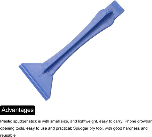 MECCANIXITY 15pcs Professional Spudger Double Head Crowbar Pry Opening Tools Plastic Stick for Cellphone Mobile Phone Tablet Laptop PC Repair...