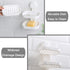Double Layer Soap Dished Holder Suction Cup, Soap Bar Holder with Drainage Design for Soap Saver, Wall Mounted Soap Tray for Bathroom Shower, Reus...