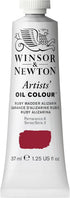 Winsor & Newton Artists' Oil Color, 37ml (1.25 oz) Tube, Ruby Madder Alizarin...