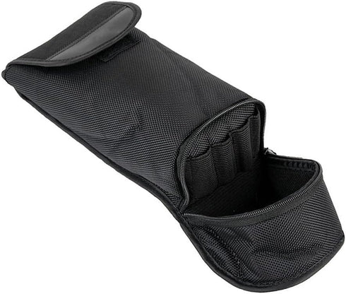 Fotasy Ultra Light Portable Flash Holder for Canon, Metz, Nikon, Pentax, Sony Speedlites - Case for Flash Diffuser Batteries...