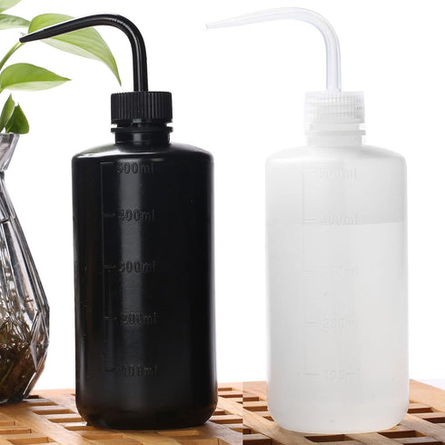 2Pcs Tattoo Wash Bottle 500ml | 16oz Water Squirt Bottle Succulent Watering, Safety Rinse Bottle Watering Tools for Medical Succulent Cleaning Was...