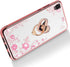 B-wishy Cellular Phone Case for Alcatel TCL A3 A509DL, Glitter Crystal Butterfly Heart Floral Slim TPU Luxury Bling Cute Cover with Kickstand+Stra...
