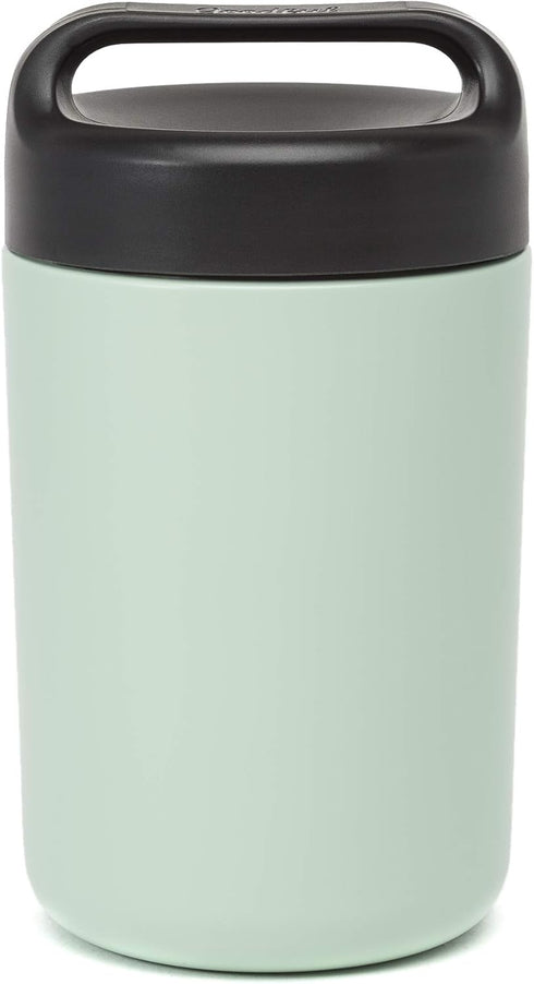 Goodful Stainless Steel Food Jar, Double Wall Vacuum Sealed Insulated Food Storage Container with Carry Handle Lid, 16-Ounce, Sage...