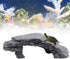 Tnfeeon Tortoise Basking, Hiding Cave Aquarium Reptile Hide Habitat Climbing Dock Decoration Ornament...