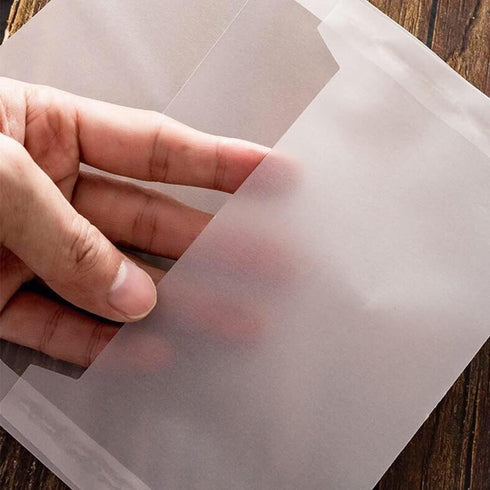 30Pack White A7 Envelopes Invitation Envelopes Glassine Paper Envelopes 5x7 Invitation Envelopes Vellum Envelopes Greeting Card Envelopes Mini Fil...