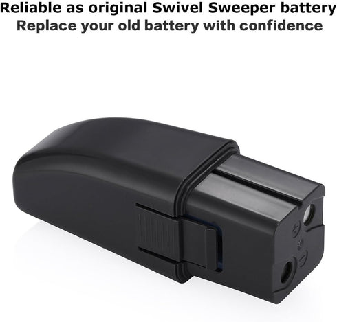 Powerextra 2 Pack 7.2V 2000mAh Ni-MH Replacement Battery Compatible with Ontel Swivel Sweeper G1 & G2...