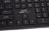 Monoprice Low-Profile Spill-Resistant Silent Keyboard – Membrane Water-Resistant Coating 10 Million Keystrokes - Workstream Collection,Black...