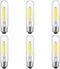 E26 LED Bulb 6W Equal 60 Watt Light Bulbs Daylight 5000K E26 Edison Bulb AC120V 750lm Dimmable 5 Inch Long Tubular T10 LED Bulb for Rustic Pendant...