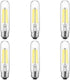 E26 LED Bulb 6W Equal 60 Watt Light Bulbs Daylight 5000K E26 Edison Bulb AC120V 750lm Dimmable 5 Inch Long Tubular T10 LED Bulb for Rustic Pendant...