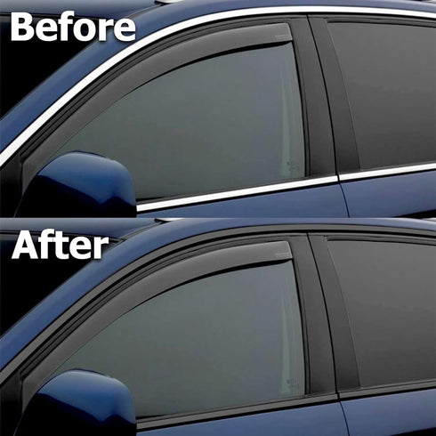 2 in x 25 FT Gloss Black Vinyl Wrap Kit Sticker Decal for Black Out Chrome Remove Window Trim Door Trim Self-Adhesive Air Release Waterproof and S...