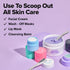 I DEW CARE Skincare Multi-functional Applicator - Get The Scoop | Stainless Steel Makeup Spatula Spoon, Beauty Mini Spoon Tool for Cream, Lip Balm...