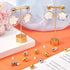 1 Box 40Pcs Earring Converter Brass Clip on Earrings & 40Pcs Ear Cushions Gold Silver Non-Pierced Earrings Components with Loop Jewelry Findings f...