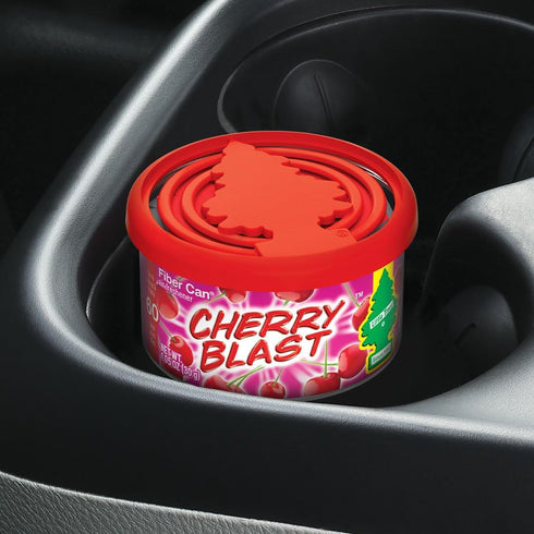 LITTLE TREES Car Air Freshener. Fiber Can Provides a Long-Lasting Scent for Auto or Home. Recycled Fiber. Cherry Blast, 4 Air Fresheners...