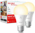 Sengled Alexa/Google Smart WiFi Light Bulbs, A19 Soft White 2700K, 800LM, No Hub - 2 Pack...