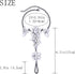 Woeoe Rhinestone Anklet Crystal Barefoot Sandals Foot Chain Pearl Anklets Foot Chain Beach Foot Charm Jewelry for Women...