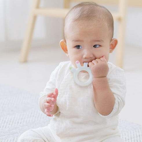 Silicone Baby Teether Toys Coolrunner Baby Teething Toys for 3-12 Months, BPA Free Teething Relief Baby Chew Toys, Sensory Teething Teether Toys f...