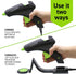Surebonder Cordless Hot Glue Gun, High Temperature, Full Size, 60W, 50% More Power - Sturdily Bonds Metal, Wood, Ceramics, Leather & Other Strong ...