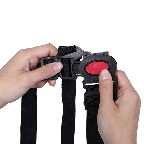 Baby Stroller Safety Belt, Baby Chair Safety Harness, Child Pram Seat 5 Point Harness Black Pushchair for Baby Stroller...