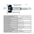 Forstner Drill Bits 38mm (1-1/2 inch) Tungsten Carbide Upgraded Version 3-Cutter Higher Hardness Wood Hole Saw Auger Opener Woodworking Drilling T...
