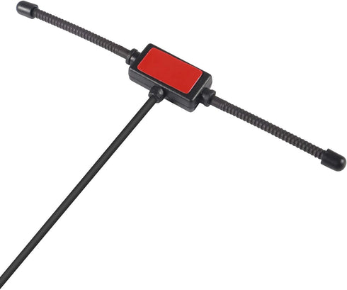 2pcs FM Radio Antenna FM Dipole Antenna FM Antenna for Stereo Receiver Indoor Most Music System FM Radio Home Stereo Receiver AV Audio Vedio Home ...