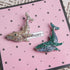 Wixine 2Pcs Blue Full Rhinestone Whale Fish Brooches Women Alloy Dolphin Animal Party Casual Brooch Pins Gifts...