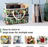 E-WEICHEN Craft Organizer Tote Bag Art Storage Caddy with Multiple Pockets Storage Containers for Art,Craft,and Office Supplies Storage Tropical R...