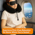 Aeris Memory Foam Travel Pillow for Airplanes - Best Airplane Neck Pillow for Long Flights - Plane Accessories Carry Bag to Save Space, Ear Plugs ...