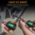 Number-one Digital Tire Pressure Gauge 230 PSI Auto Shut Off LCD Backlight Digital Display RV Heavy Duty Dual Head Rotatable Pressure Measuring Va...