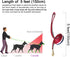 Premium Dog Leash with Luxury Style, Soft Durable Dog Leashes, Walking Training Leash for Small Medium Large Dogs...