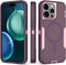 Designed for iPhone 15 Plus Case/iPhone 14 Plus Case, Strong Magnetic, Compatible with MagSafe, Dual Drop Protection, Dustproof, Non Fading, Non Y...