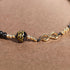 Black Agate Stone Infinity Charm Beaded Anklet Bracelet for Women Bring Good Luck Wealth Prosperity Healing Crystal Balance Yoga Meditation...