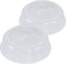 Nordic Ware BPA-free and Melamine Free Plastic Splatter Microwave Cover, 10-Inch (Set of 2), Clear...