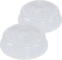 Nordic Ware BPA-free and Melamine Free Plastic Splatter Microwave Cover, 10-Inch (Set of 2), Clear...