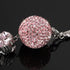 OTOSTAR Bling Crystal Ball and Drops Car Hanging Accessories, Car Rear View Mirror Pendant Charms Interior Sun Catcher Ornament, Bling Car Accesso...