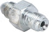 Brake Fitting Adapter, HAF01, Metal 3AN Male To 3/8-24 Inverted Adapter Fitting for 3/16in Brake Line...