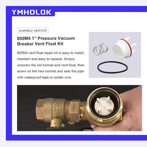 800M4 Vent Float Repair Kit Fit for Watts 1 inch 800QT Backflow Valve 0887715 887715 RK 800M4-FR-V1...