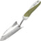 Worth Garden Serrated Transplanter - Planting Trowel Garden Tool, Stainless Steel Serrated Hand Shovel for Digging and Precise Bulb Planting - T50...