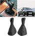 Gear Shift Knob Boot, 6 Speed Auto Gear Shift Knob Gaiter Gear Stick Gaiter Boot Cover Replacement for Benz C Class W203 S203...