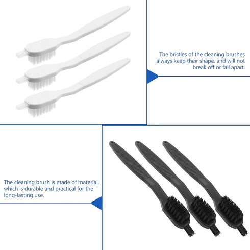 OSALADI 10Pcs Crevice Cleaner Brush Gap Cleaning Brush Juicer Cleaning Brush Hard Bristle Brush Household Cleaning Brushes Cleaning Brush Set for ...