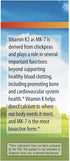 Carlson - Super Daily K2, 45 mcg Liquid Vitamin K, Bone Health, K2 Vitamin, Vitamin K Supplement, Vitamin K-2 MK7, Unflavored, 360 Drops (10.16 mL...