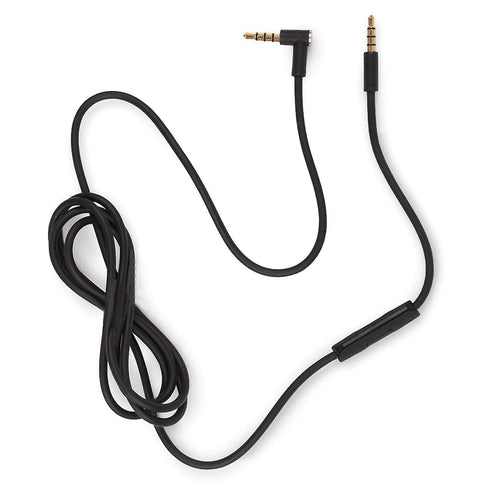 Replacement Audio Cable Cord Wire with in-line Microphone and Control Compatible with Beats Headphones Solo, Studio, Pro, Detox, Wireless, Mixr, E...