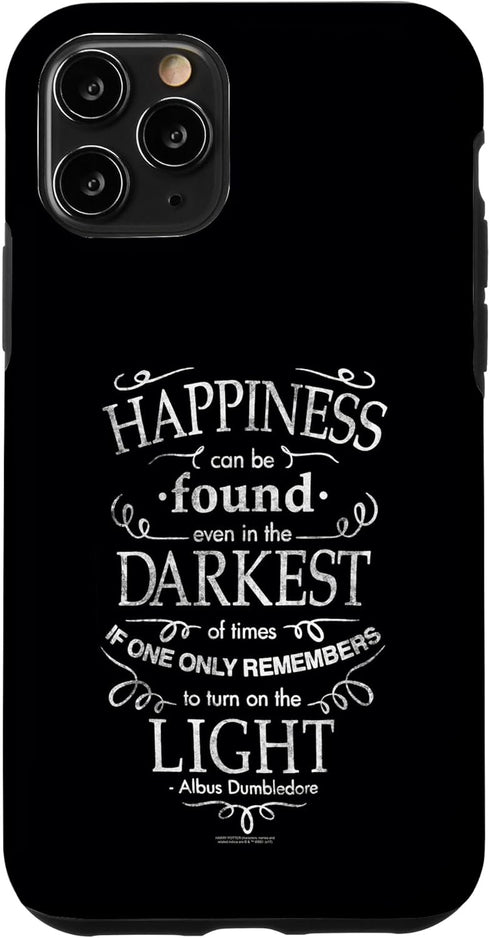 iPhone 11 Pro Harry Potter Happiness Quote Case...