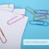42 Pcs Jumbo Paper clips Colored, Large Papeclips 4 inch for Office...